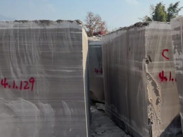 Blocks in the yard, marked 4.1.129